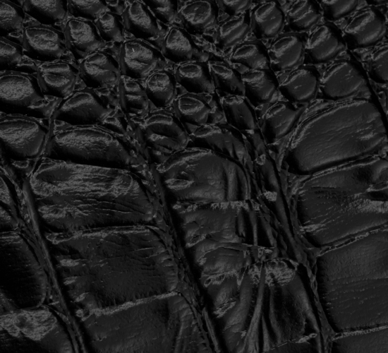 CROCO PRINT - BELLY - Black