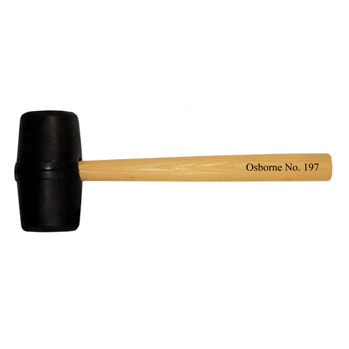 #197 Black Rubber Mallet