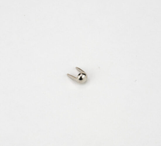 Studs Solid Brass Nickel