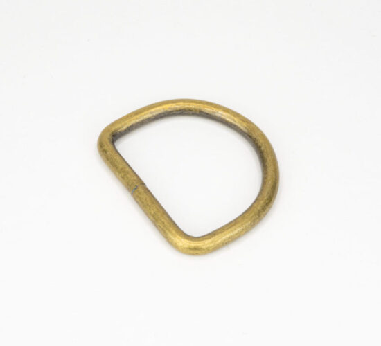 #3250 D-Ring 2" - Antique Brass