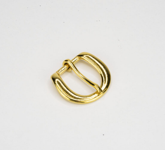 #5 Solid Brass End Bar 3/4" - Gold