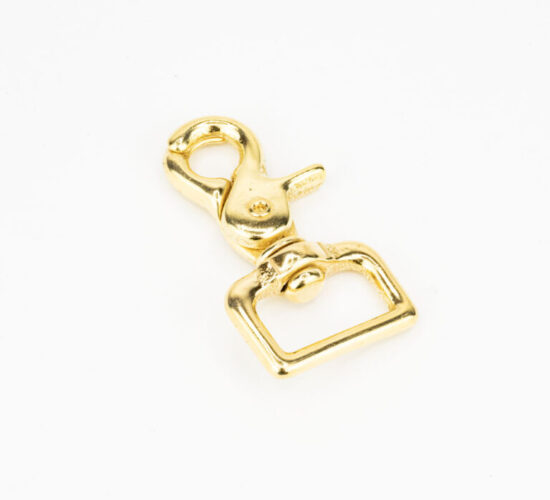 #5013 Solid Brass - Flat 1" Gold