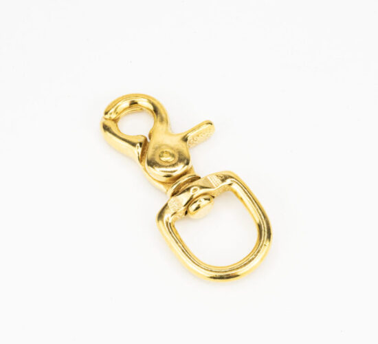 #5013 Solid Brass Round Trigger Snap 3/8"