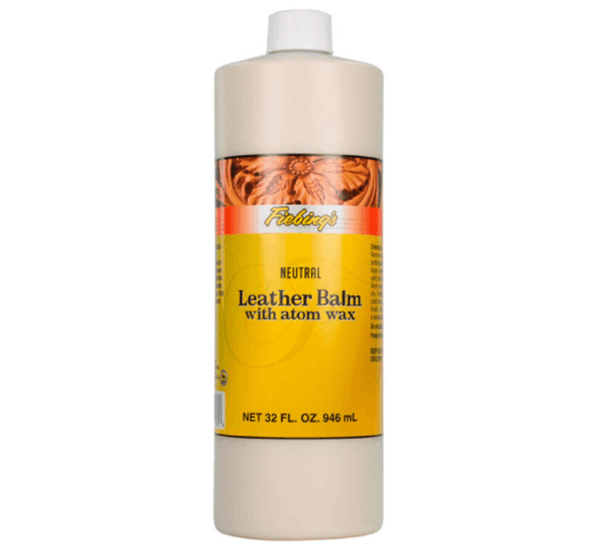 Fiebing's Leather Balm with Atom Wax (32oz)