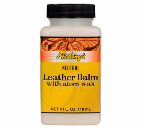 Fiebing's Leather Balm with Atom Wax (4oz)