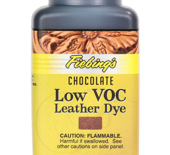 Fiebing's LOW VOC Leather Dye (4oz) - Chocolate, Unit