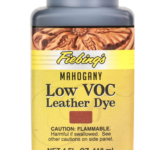 Fiebing's LOW VOC Leather Dye (4oz) - Mahogany, Unit